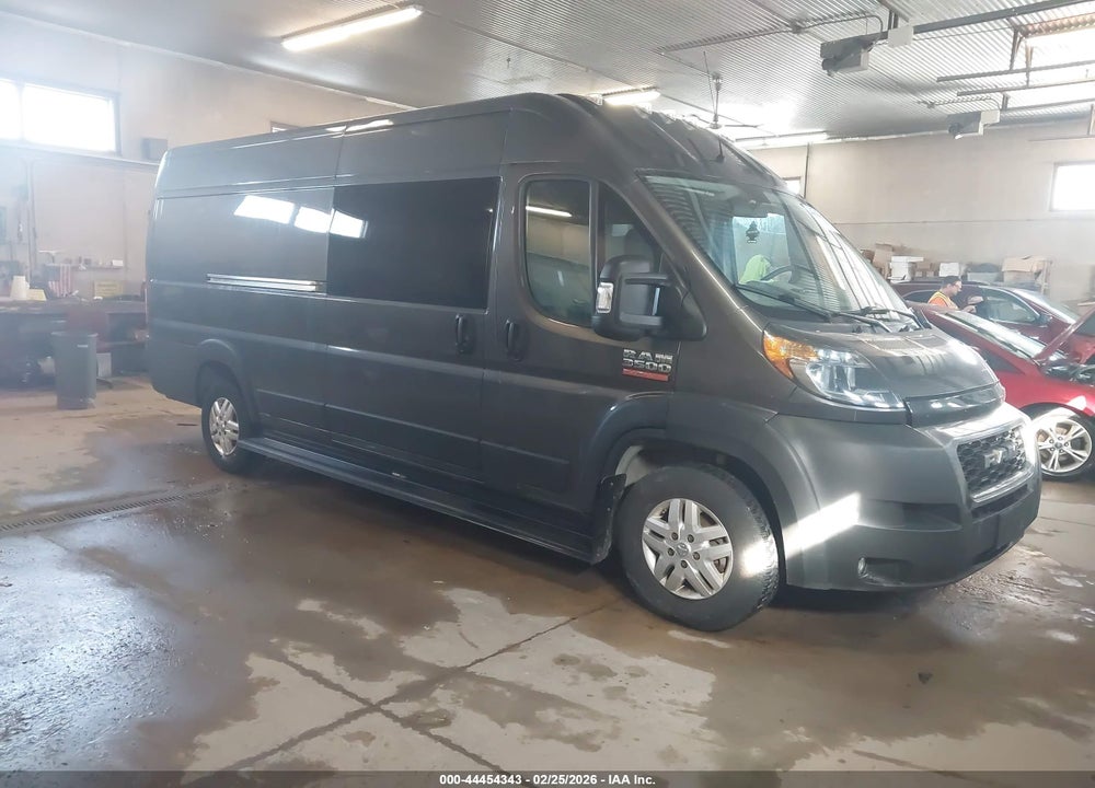 2021 RAM PROMASTER 3500 CARGO VAN HIGH ROOF 159 WB EXT VIN: 3C6MRVJG8ME558828