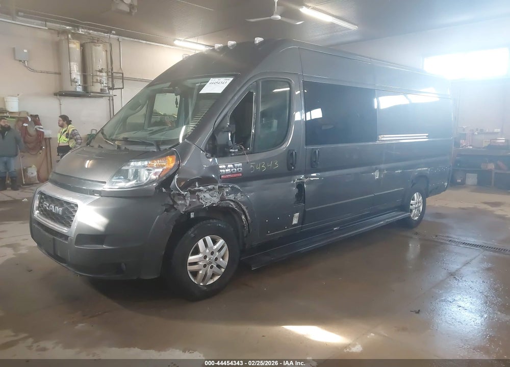 2021 RAM PROMASTER 3500 CARGO VAN HIGH ROOF 159 WB EXT VIN: 3C6MRVJG8ME558828