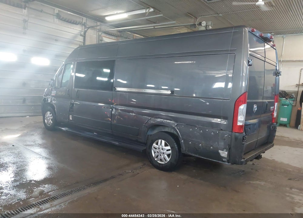 2021 RAM PROMASTER 3500 CARGO VAN HIGH ROOF 159 WB EXT VIN: 3C6MRVJG8ME558828