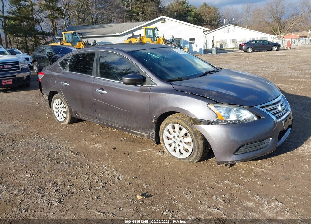 2014 NISSAN SENTRA SV VIN: 3N1AB7AP4EL677780