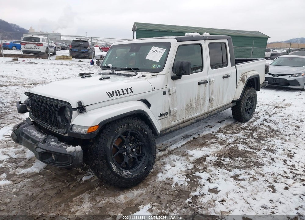 2024 JEEP GLADIATOR WILLYS VIN: 1C6HJTAGXRL123448