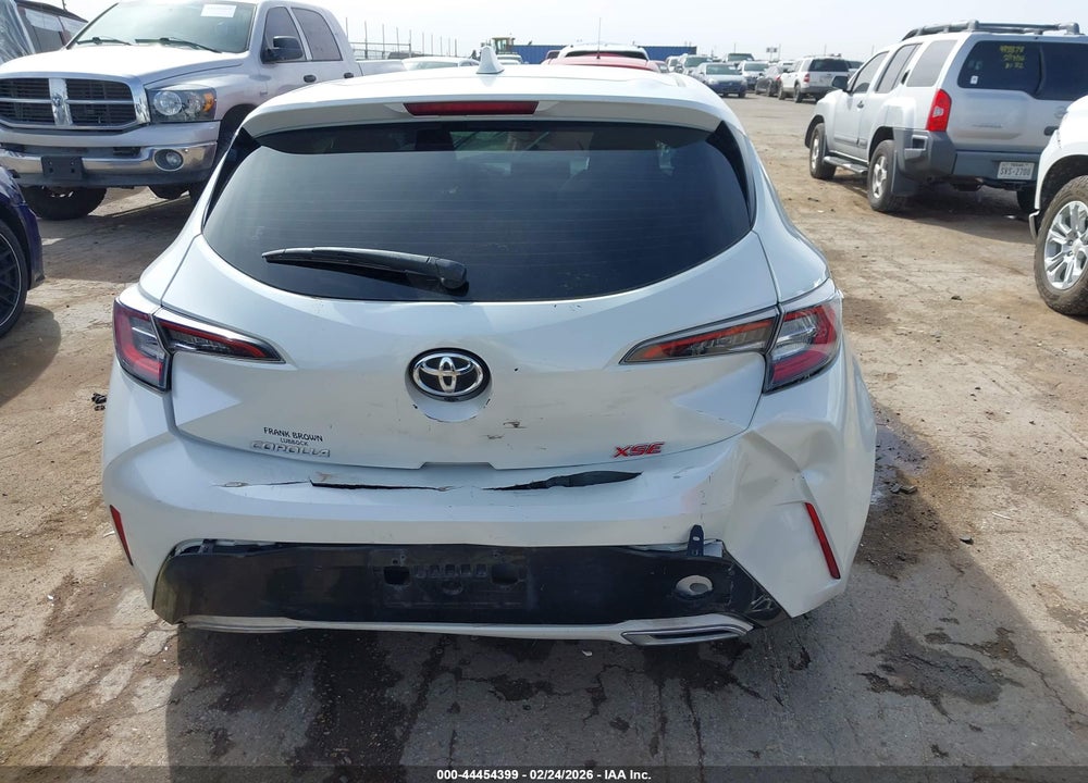 2019 TOYOTA COROLLA XSE VIN: JTNK4RBE7K3069176