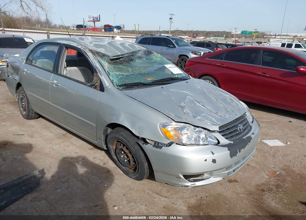 2003 TOYOTA COROLLA LE VIN: 2T1BR38E43C121964