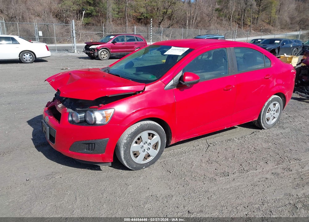 2016 CHEVROLET SONIC LS AUTO VIN: 1G1JA5SH8G4167574