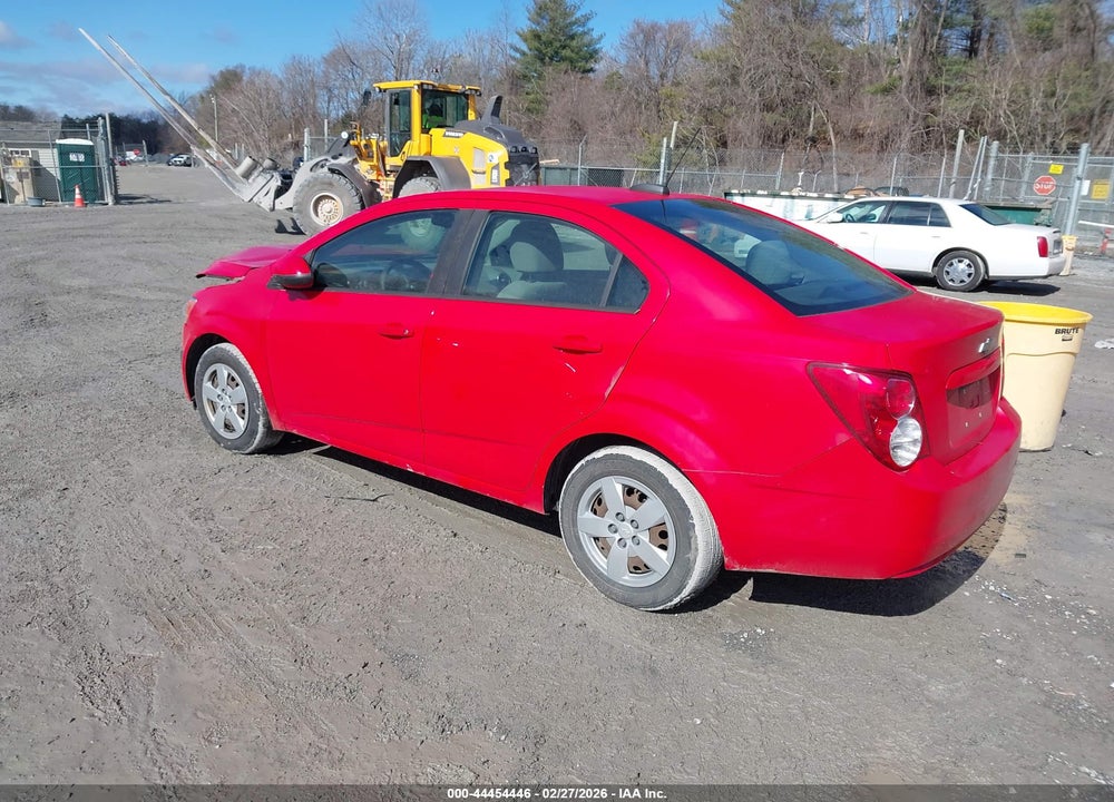 2016 CHEVROLET SONIC LS AUTO VIN: 1G1JA5SH8G4167574