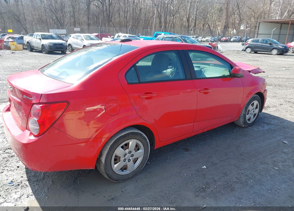 2016 CHEVROLET SONIC LS AUTO VIN: 1G1JA5SH8G4167574