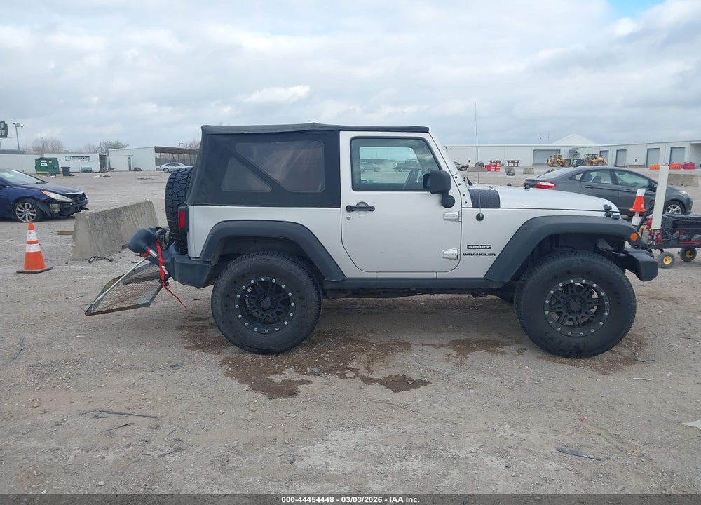 2012 JEEP WRANGLER SPORT VIN: 1C4AJWAG7CL205785
