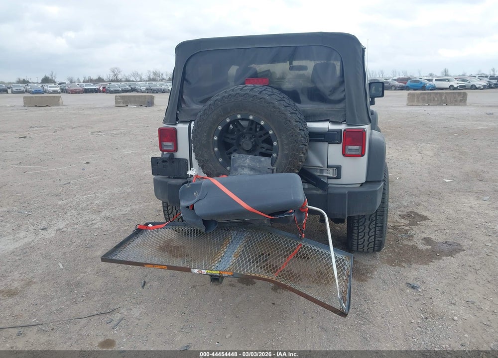 2012 JEEP WRANGLER SPORT VIN: 1C4AJWAG7CL205785