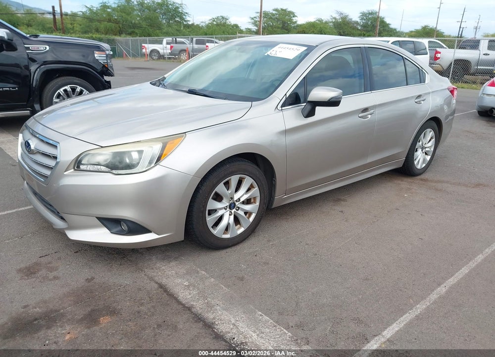 2016 SUBARU LEGACY 2.5I PREMIUM VIN: 4S3BNAF69G3035933