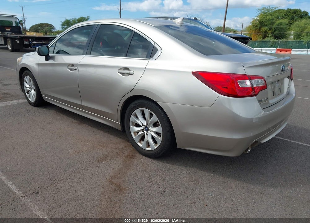 2016 SUBARU LEGACY 2.5I PREMIUM VIN: 4S3BNAF69G3035933