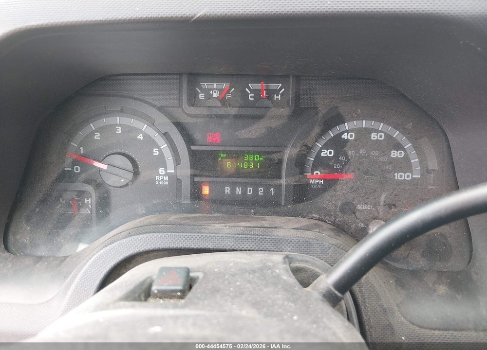 2012 FORD E-150 COMMERCIAL VIN: 1FTNE1EWXCDA21204