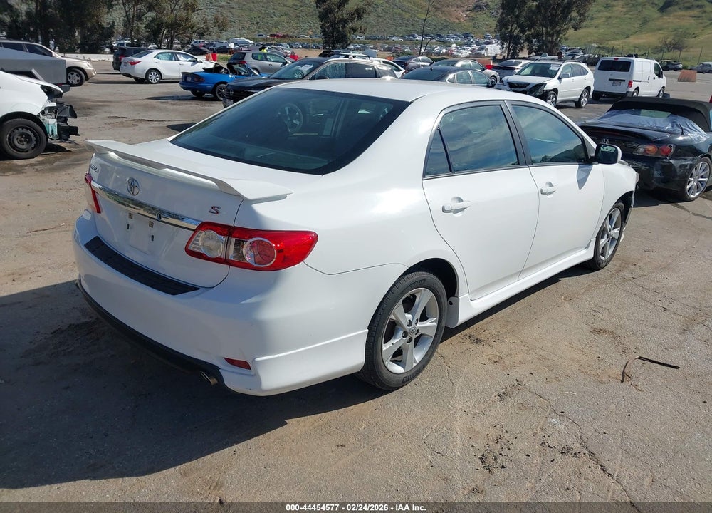 2013 TOYOTA COROLLA S VIN: 5YFBU4EE0DP185770