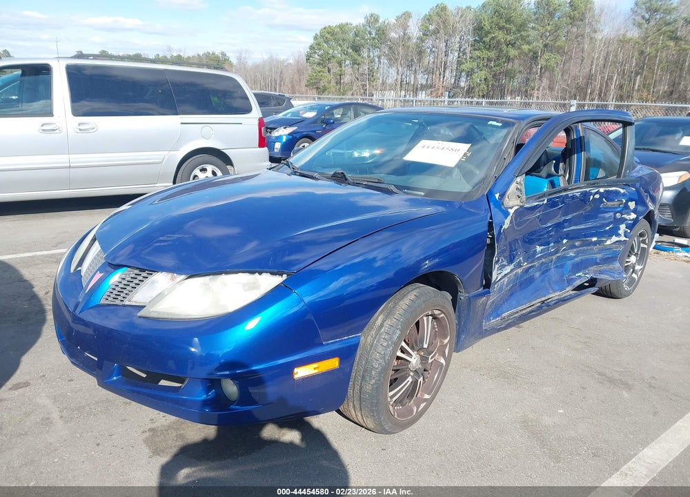2005 PONTIAC SUNFIRE VIN: 3G2JB12F65S116250