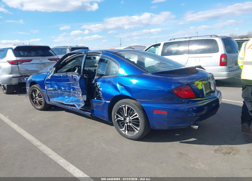 2005 PONTIAC SUNFIRE VIN: 3G2JB12F65S116250