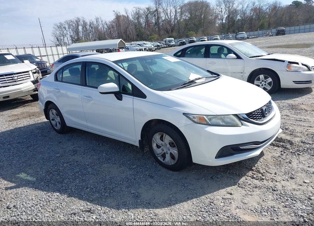2014 HONDA CIVIC LX VIN: 19XFB2F52EE063537