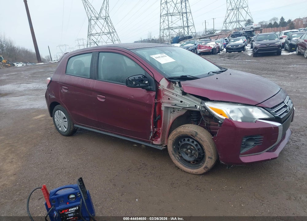 2021 MITSUBISHI MIRAGE CARBONITE EDITION/ES/LE VIN: ML32AUHJ8MH004754