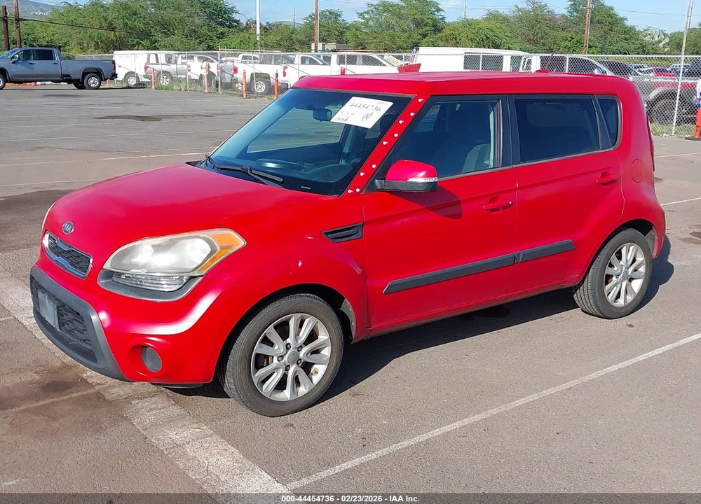 2012 KIA SOUL + VIN: KNDJT2A62C7438878