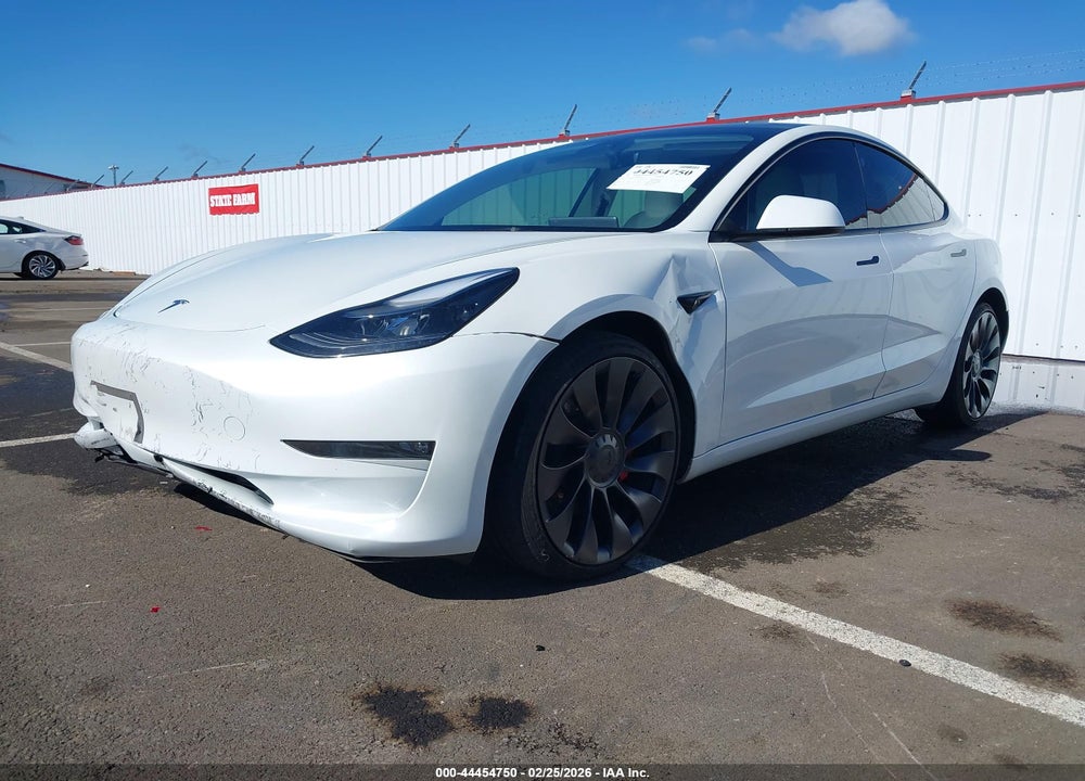 2023 TESLA MODEL 3 PERFORMANCE DUAL MOTOR ALL-WHEEL DRIVE VIN: 5YJ3E1EC3PF707743