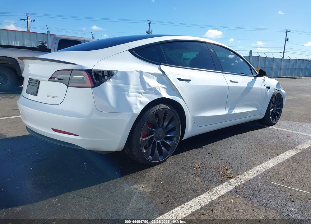 2023 TESLA MODEL 3 PERFORMANCE DUAL MOTOR ALL-WHEEL DRIVE VIN: 5YJ3E1EC3PF707743