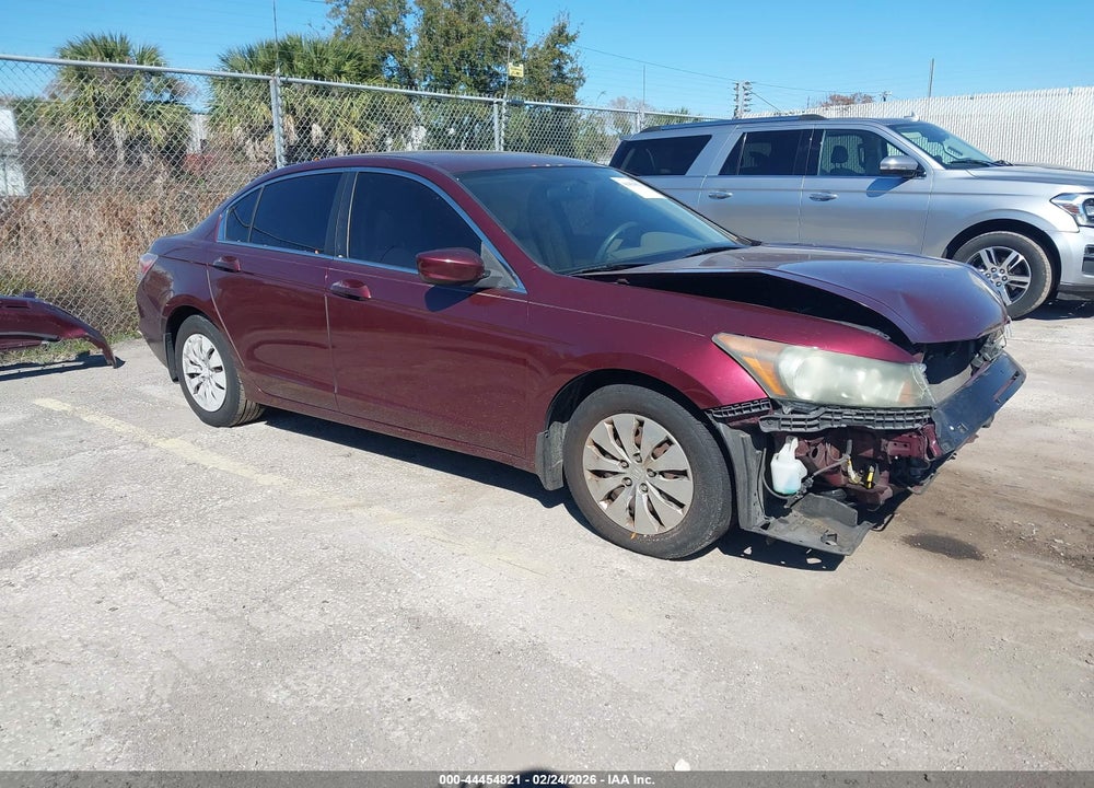 2010 HONDA ACCORD 2.4 LX VIN: 1HGCP2F30AA002916