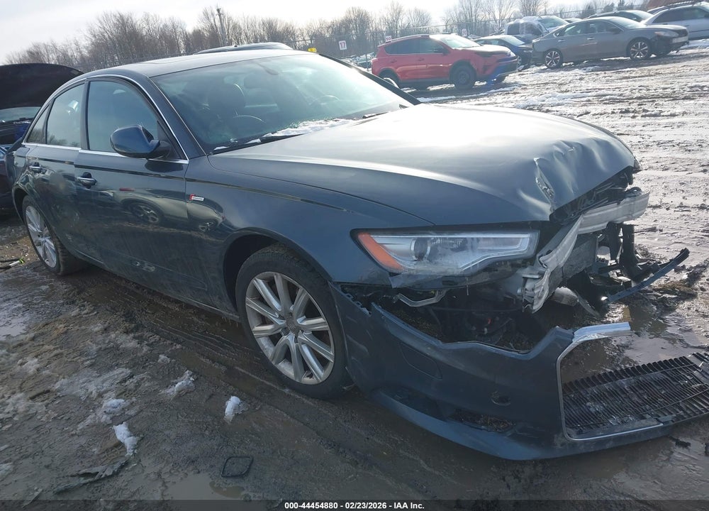 2013 AUDI A6 VIN: WAUGGAFC1DN062661