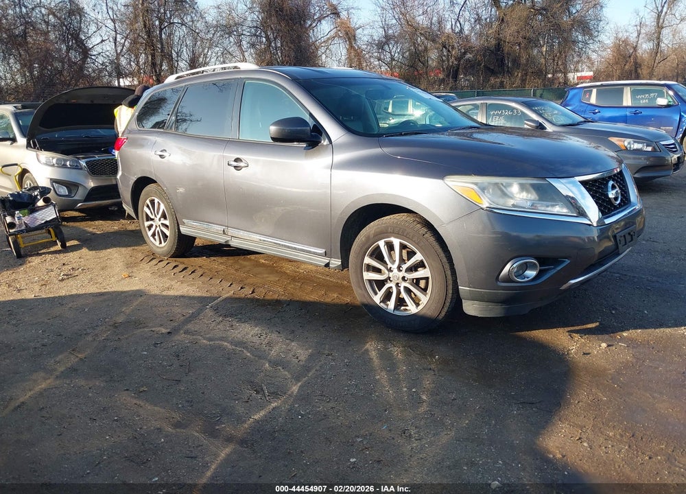 2014 NISSAN PATHFINDER SL VIN: 5N1AR2MM2EC623771