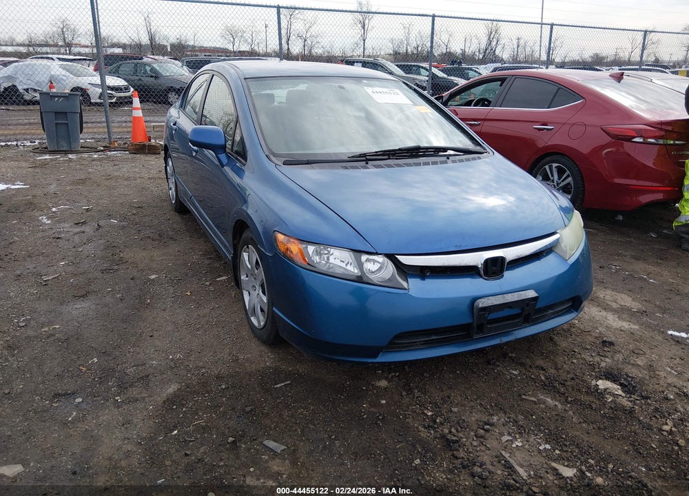 2007 HONDA CIVIC LX VIN: 1HGFA16507L040573
