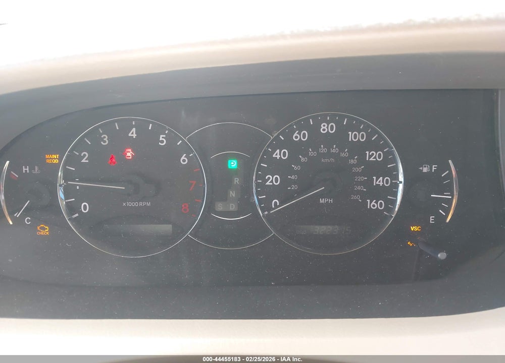 2005 TOYOTA AVALON LIMITED VIN: 4T1BK36B25U006083