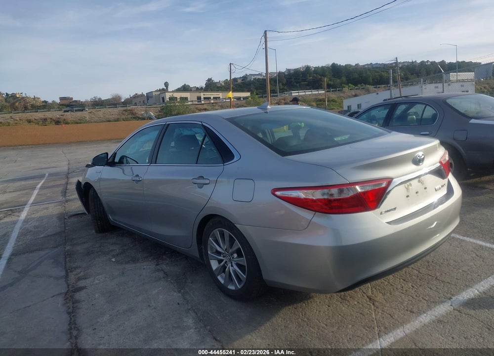 2017 TOYOTA CAMRY HYBRID XLE VIN: 4T1BD1FK2HU202012
