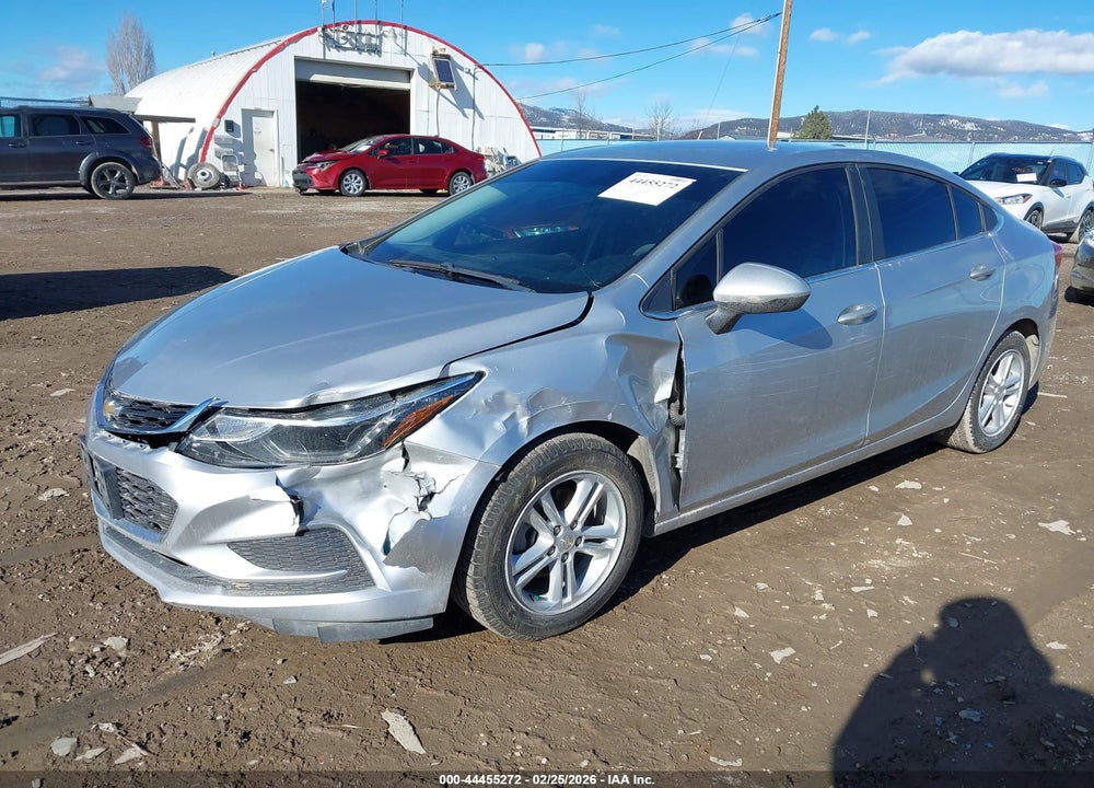 2018 CHEVROLET CRUZE LT AUTO VIN: 1G1BE5SM2J7199917
