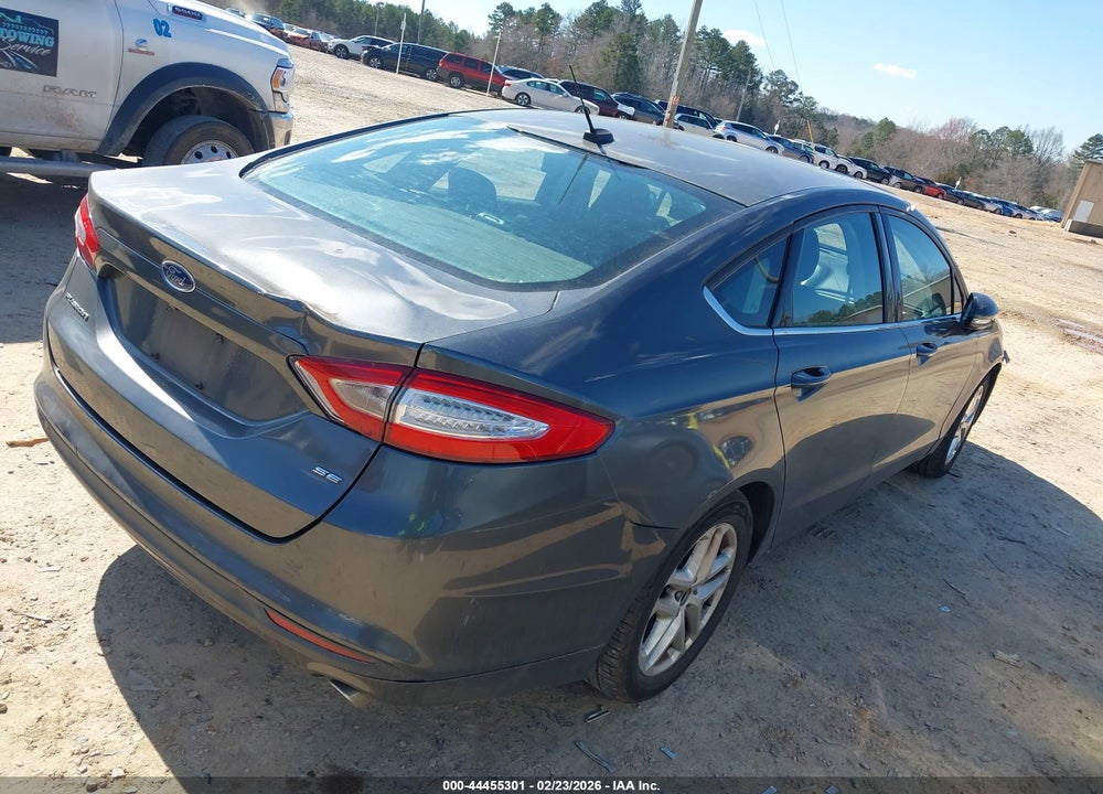 2015 FORD FUSION SE VIN: 1FA6P0H72F5123551