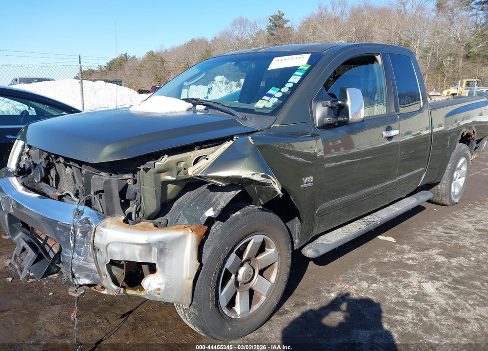 2004 NISSAN TITAN LE VIN: 1N6AA06B44N504356