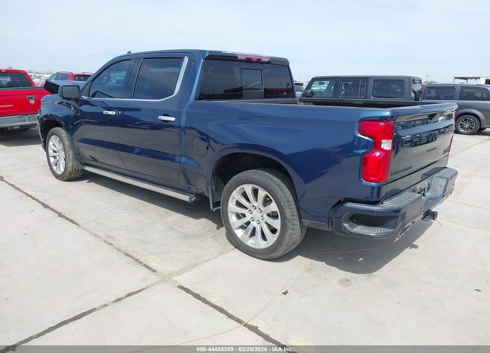 2022 CHEVROLET SILVERADO 1500 LTD 4WD  SHORT BED HIGH COUNTRY VIN: 3GCUYHED5NG163315