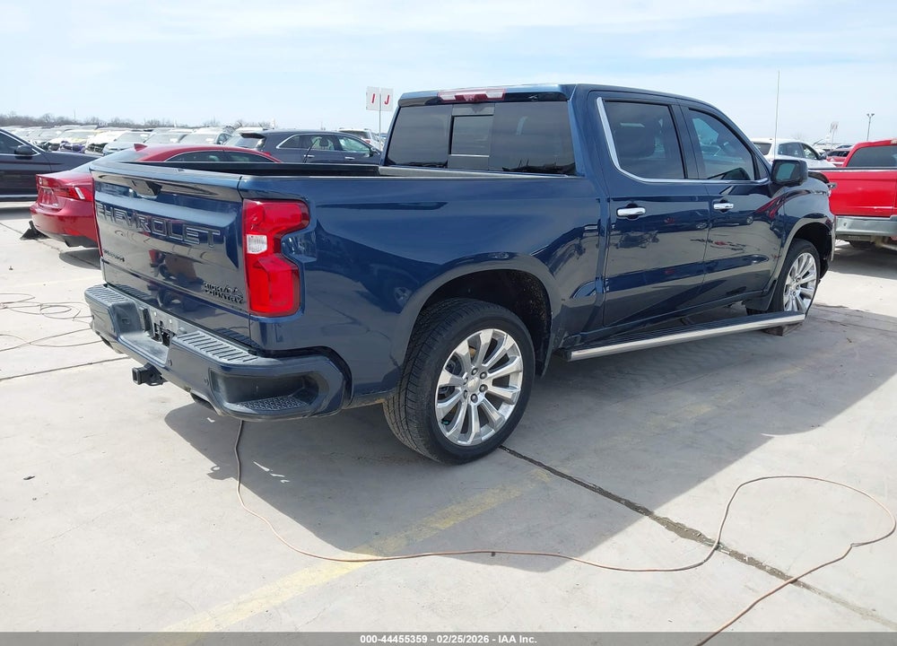 2022 CHEVROLET SILVERADO 1500 LTD 4WD  SHORT BED HIGH COUNTRY VIN: 3GCUYHED5NG163315