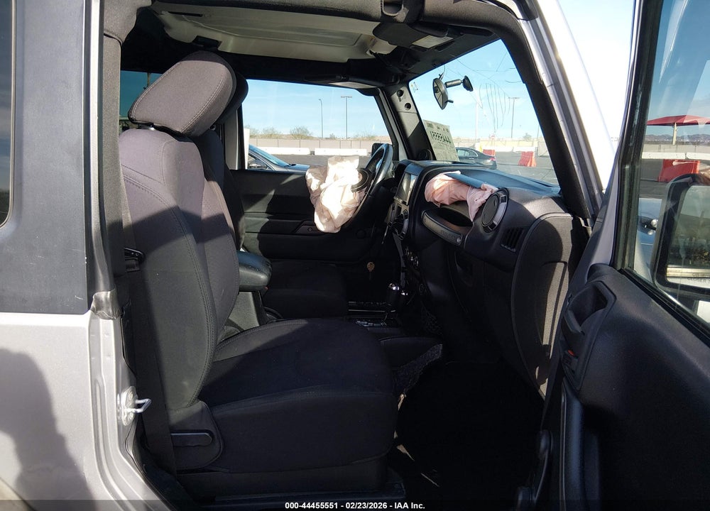 2013 JEEP WRANGLER SPORT VIN: 1C4AJWAGXDL619144