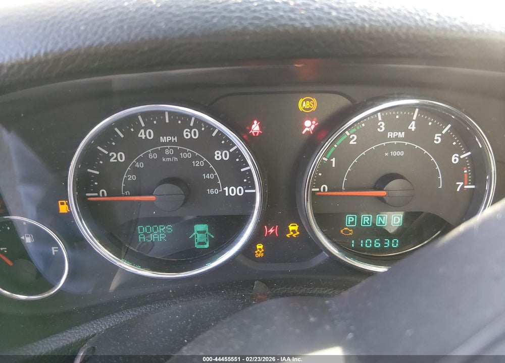 2013 JEEP WRANGLER SPORT VIN: 1C4AJWAGXDL619144