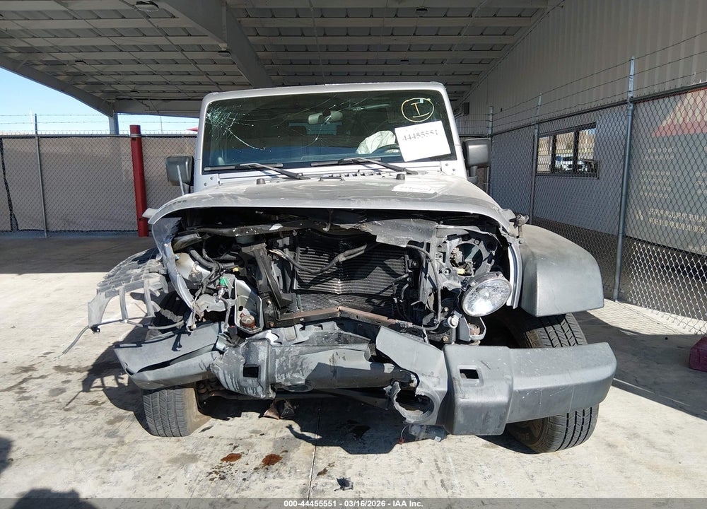 2013 JEEP WRANGLER SPORT VIN: 1C4AJWAGXDL619144