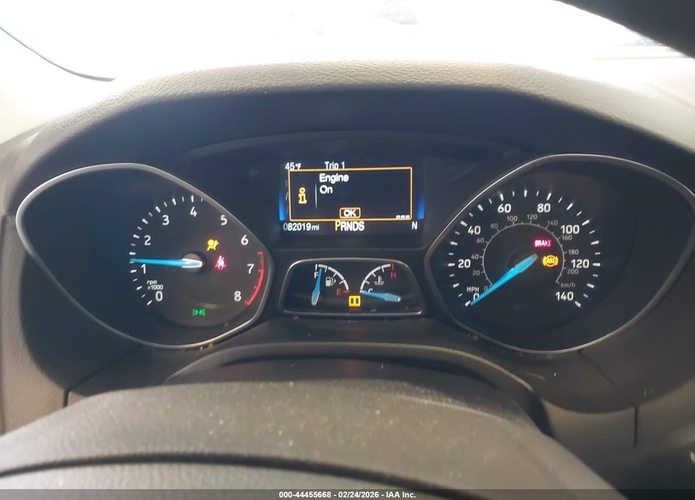2017 FORD FOCUS SEL VIN: 1FADP3H26HL235801