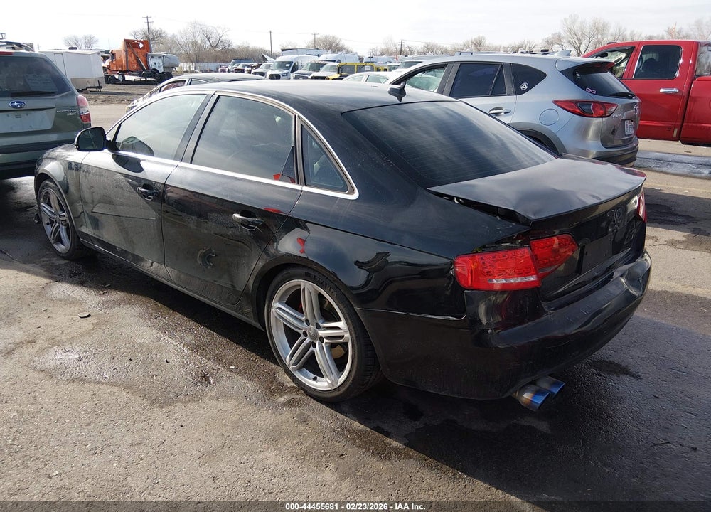 2009 AUDI A4 2.0T PREMIUM VIN: WAUSF78K19N028229