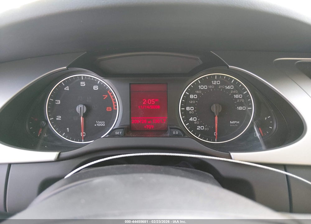 2009 AUDI A4 2.0T PREMIUM VIN: WAUSF78K19N028229