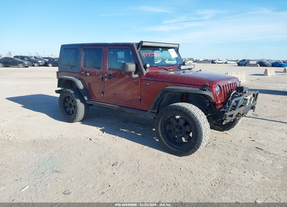 2008 JEEP WRANGLER UNLIMITED SAHARA VIN: 1J4GA59128L602343