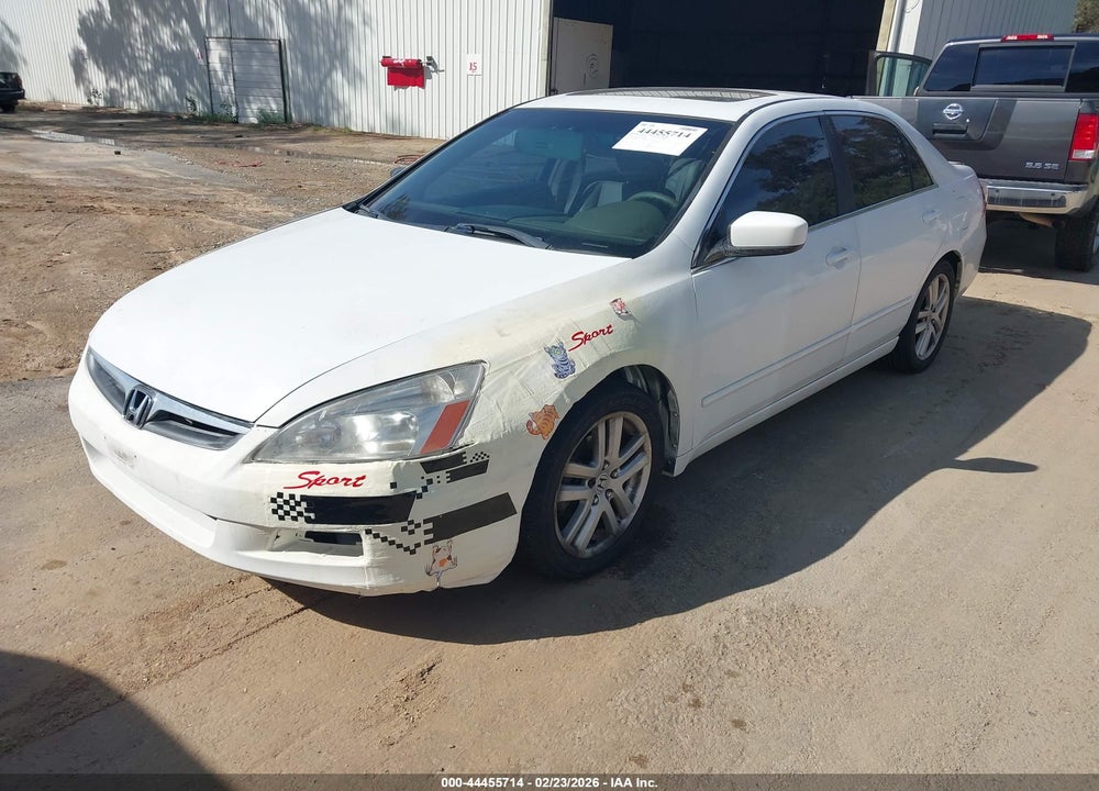 2007 HONDA ACCORD 2.4 EX VIN: 1HGCM568X7A161506
