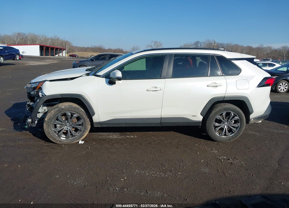 2022 TOYOTA RAV4 HYBRID XLE PREMIUM VIN: JTMB6RFV8ND529758