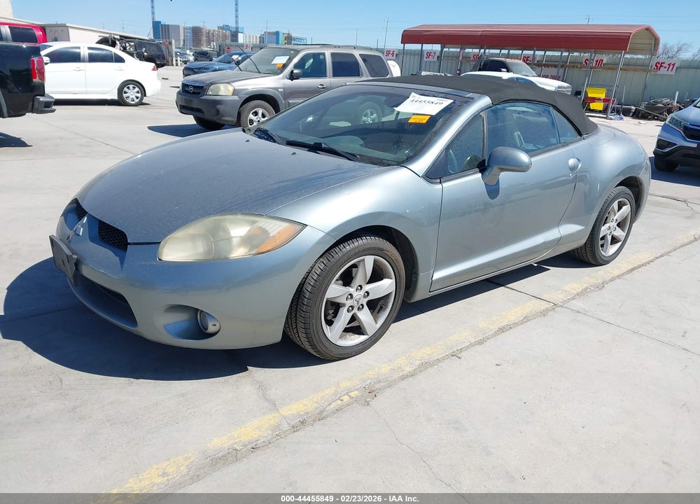 2007 MITSUBISHI ECLIPSE SPYDER GT VIN: 4A3AL35T47E028992