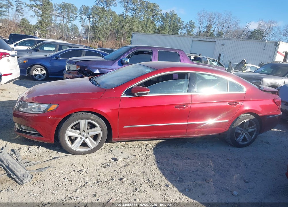 2013 VOLKSWAGEN CC 2.0T SPORT VIN: WVWBN7ANXDE565233