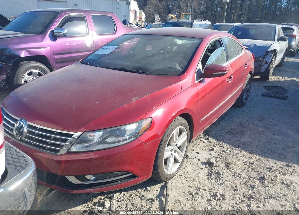 2013 VOLKSWAGEN CC 2.0T SPORT VIN: WVWBN7ANXDE565233