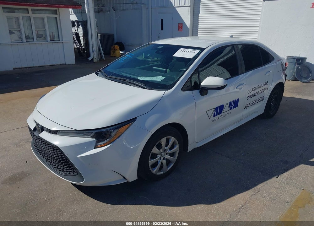 2022 TOYOTA COROLLA LE VIN: 5YFEPMAE6NP292043