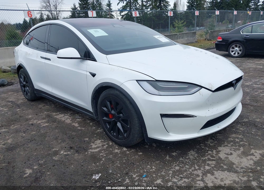 2022 TESLA MODEL X DUAL MOTOR ALL-WHEEL DRIVE VIN: 7SAXCAE51NF357196