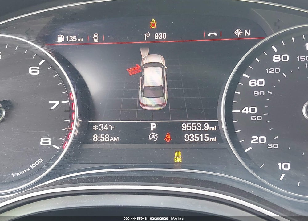 2017 AUDI A6 2.0T PREMIUM VIN: WAUF8AFC1HN050850