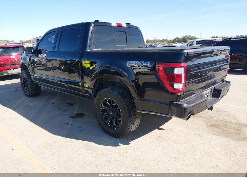 2022 FORD F-150 PLATINUM VIN: 1FTFW1E88NFB84458